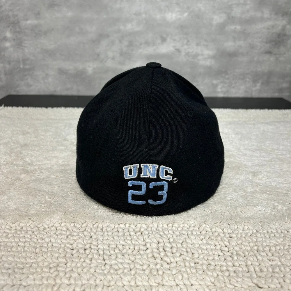 Vintage Nike Jordan UNC Tarheels Fitted Hat Large North Carolina Embroidered